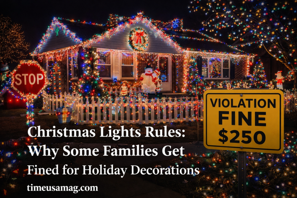 Christmas lights rules - timeusamag.com