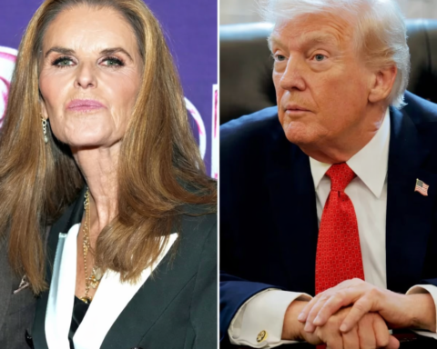 Maria Shriver Kennedy Center Instagram post questioning Trump name addition