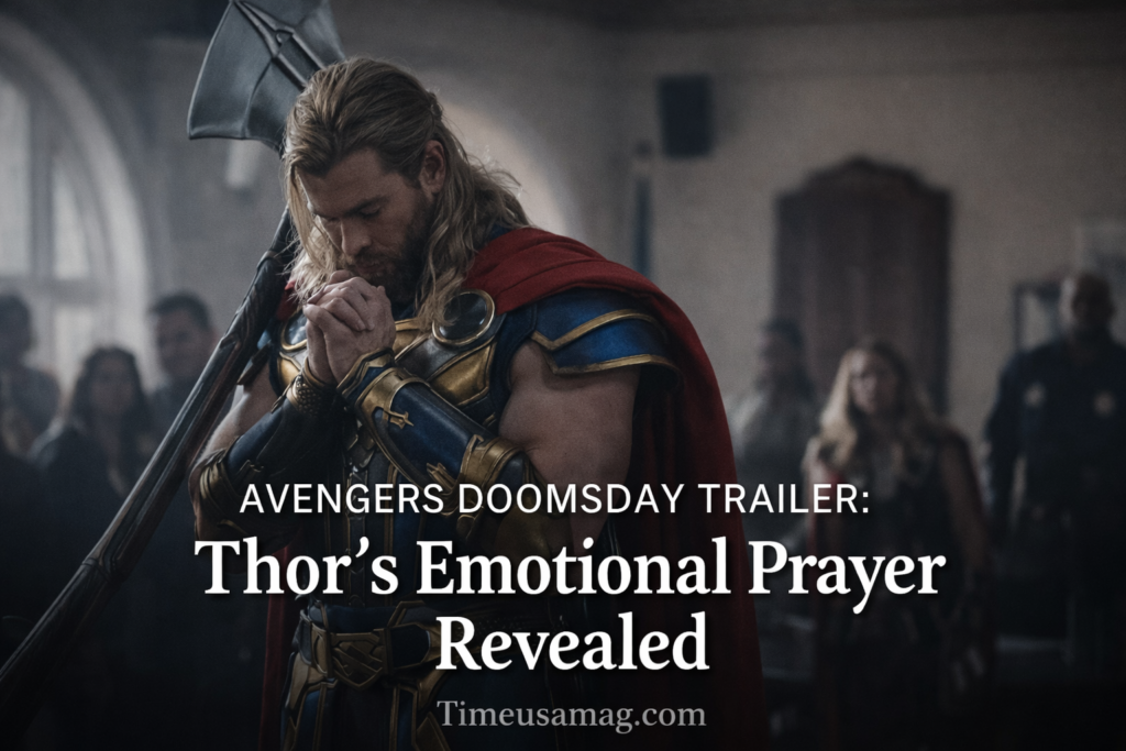 Avengers Doomsday trailer official logo December 2026 release