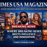 Times USA Magazine digital platform showcasing news and lifestyle content