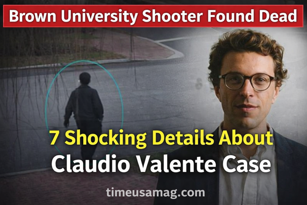 Brown University shooter found dead
