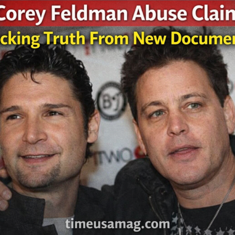 Corey Feldman speaking about abuse claims in his new documentary